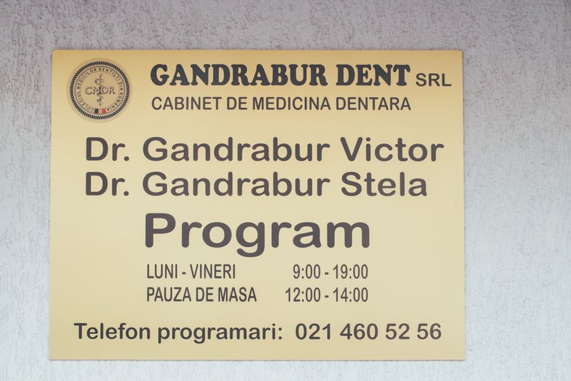 Gandrabur Dent - cabinet stomatologic